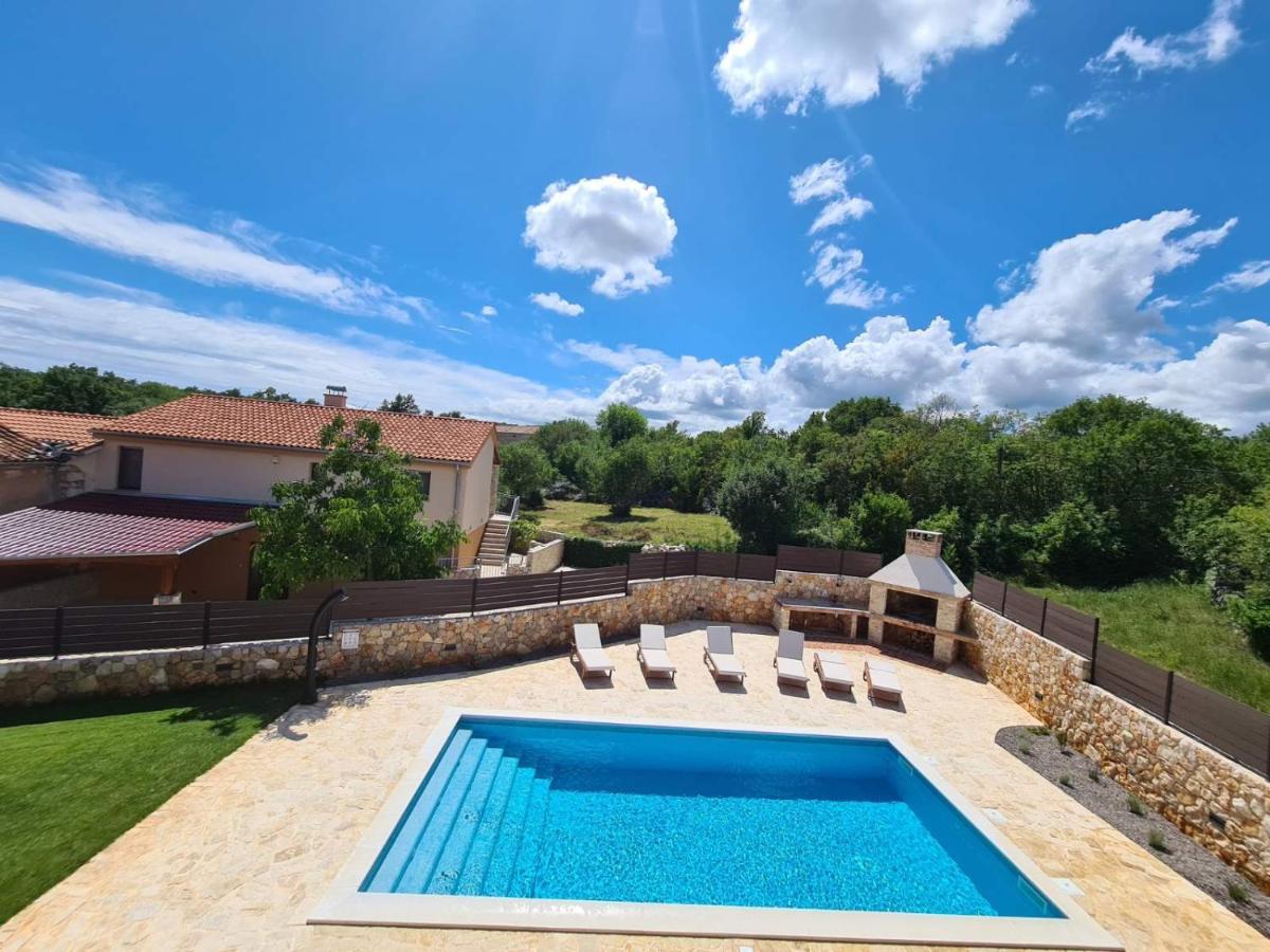 Villa Lulu Kamena Villa S Maslinikom Otok Krk Dobrinj Selo Gostinjac Veglia Exterior foto