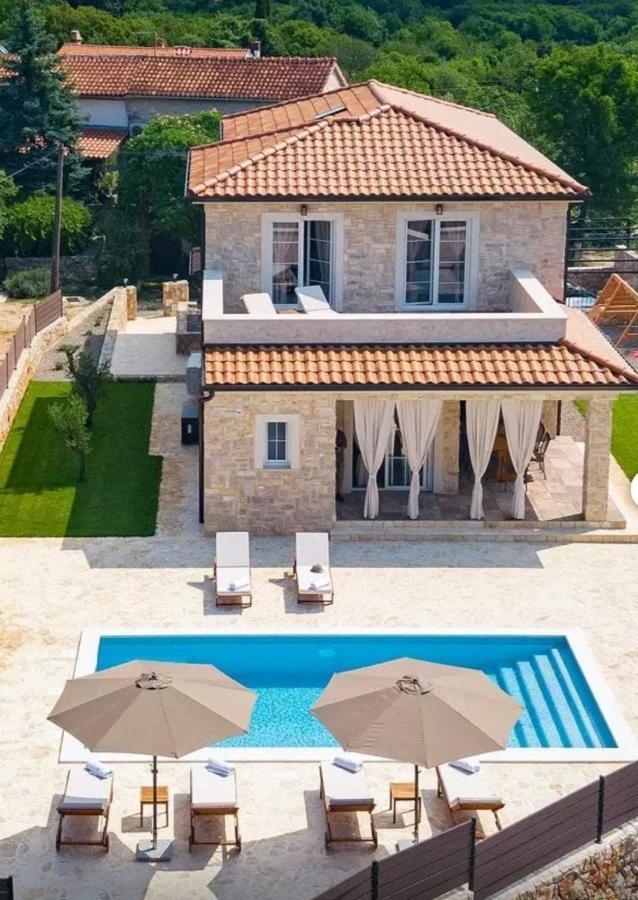 Villa Lulu Kamena Villa S Maslinikom Otok Krk Dobrinj Selo Gostinjac Veglia Exterior foto